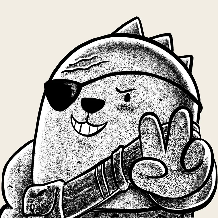 Peace sign, one good eye