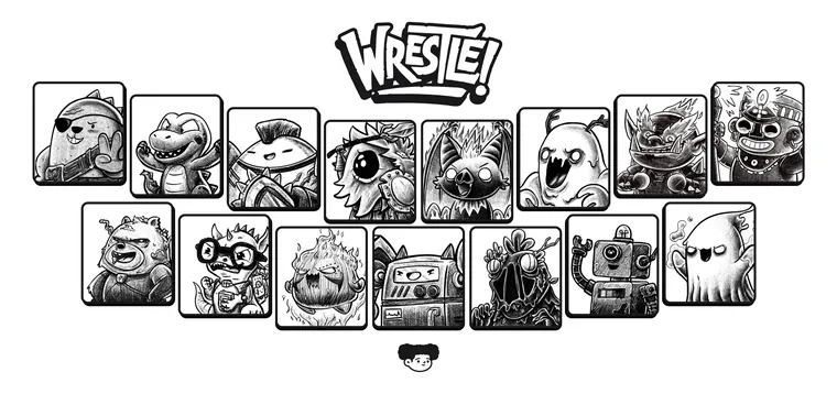 Roster on white, clean