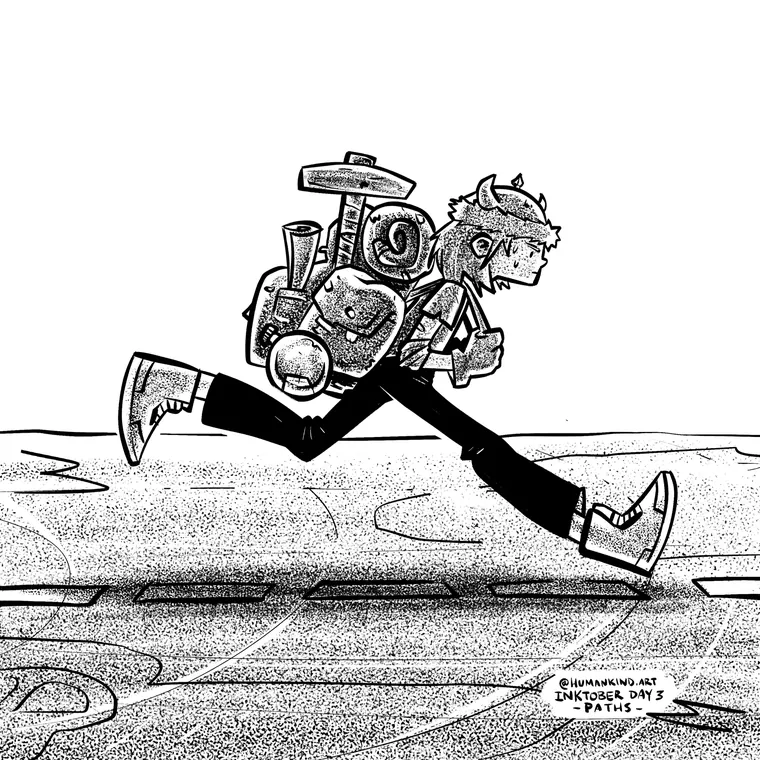 Running late, fully loaded