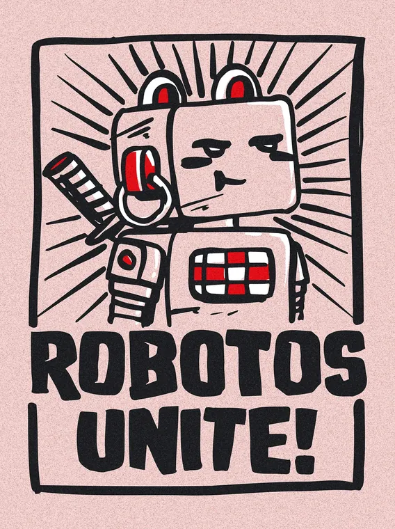 Robotos Unite, the serious one