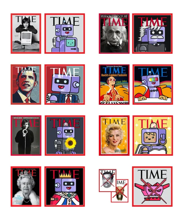 Famous covers, roboto edition