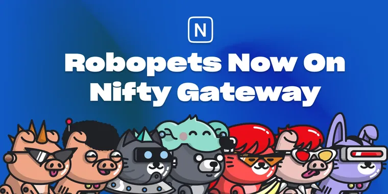 Robopets hit Nifty Gateway