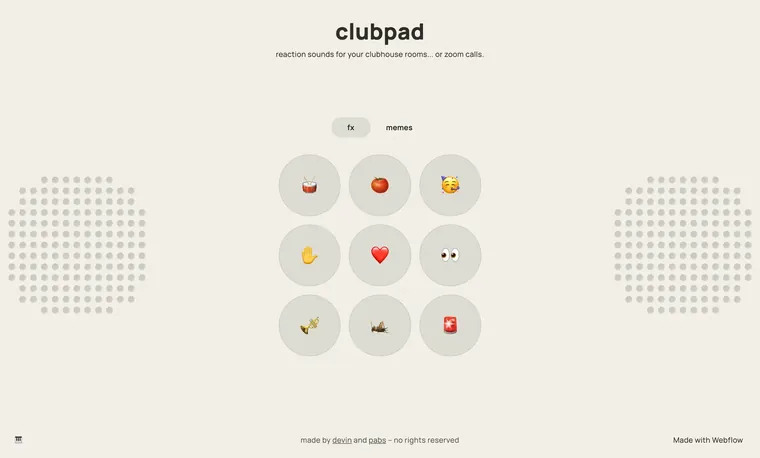 Emoji reactions for rooms
